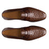 Magnanni Shoes Viggo Ostrich Penny Loafer