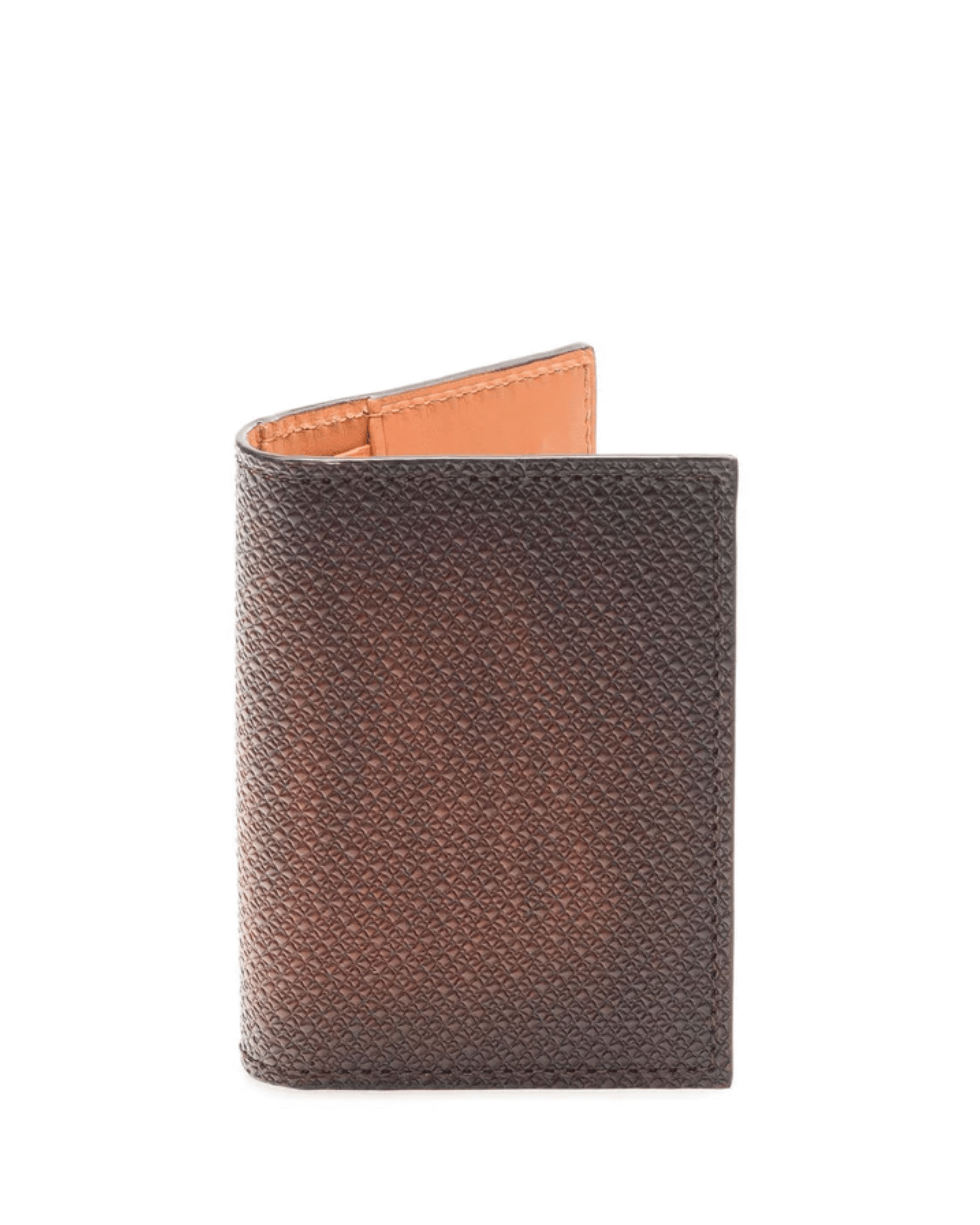 Magnanni Wallets Midbrown Pebble Card Fold