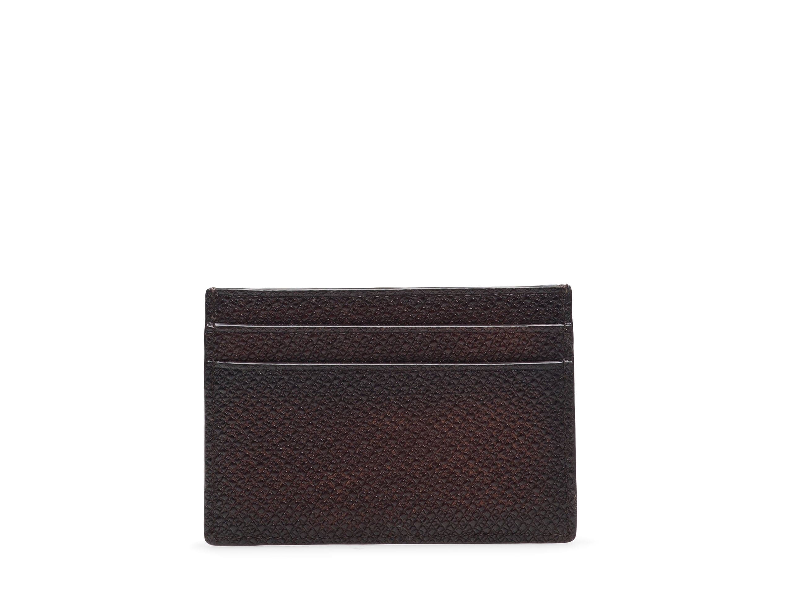 Magnanni Wallets Midbrown Pebble Card Holder