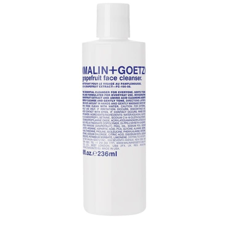 Malin + Goetz Grooming Grapefruit Face Cleanser