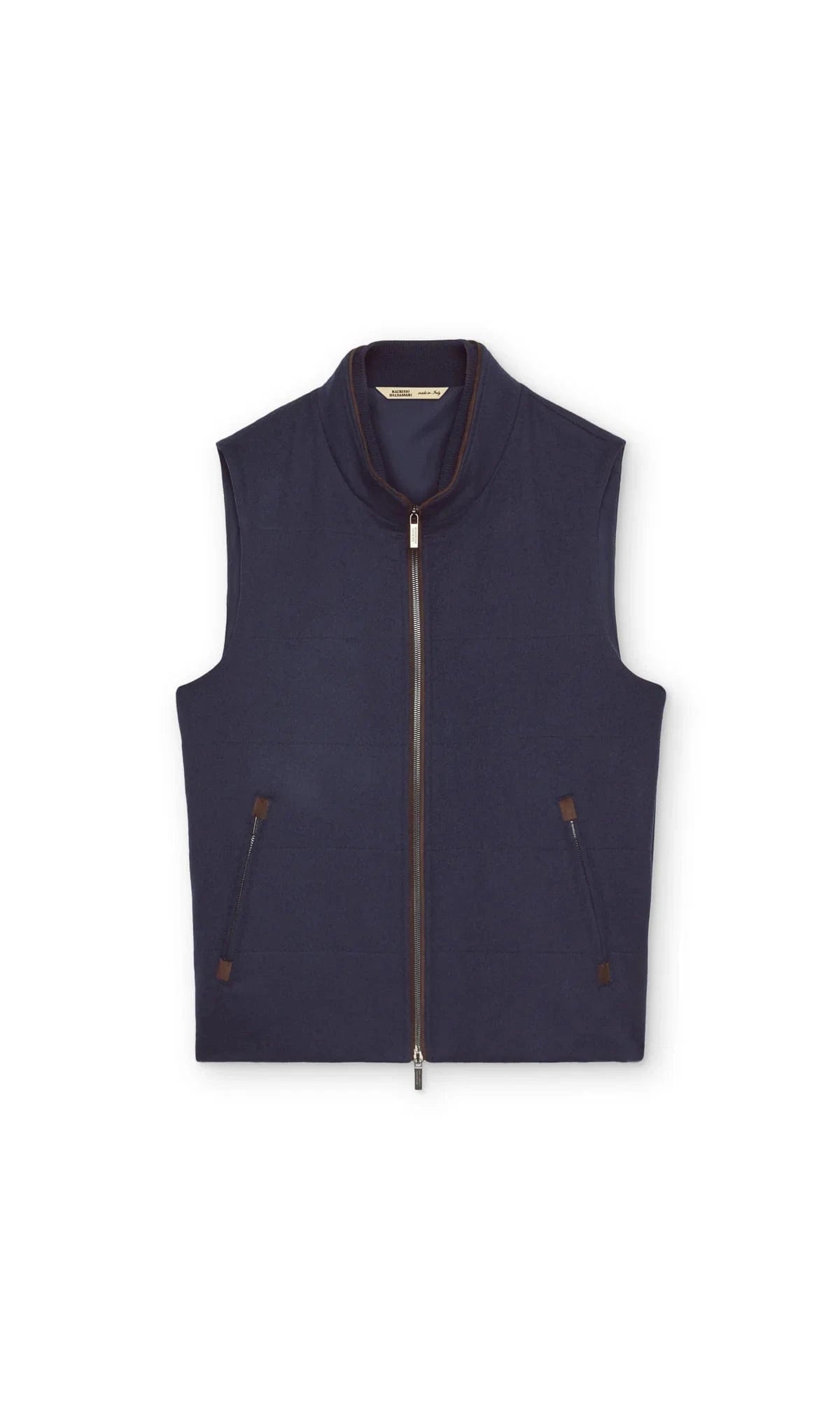 Maurizio Baldassari Outerwear Arena Cashmere Vest - Imperial Blue