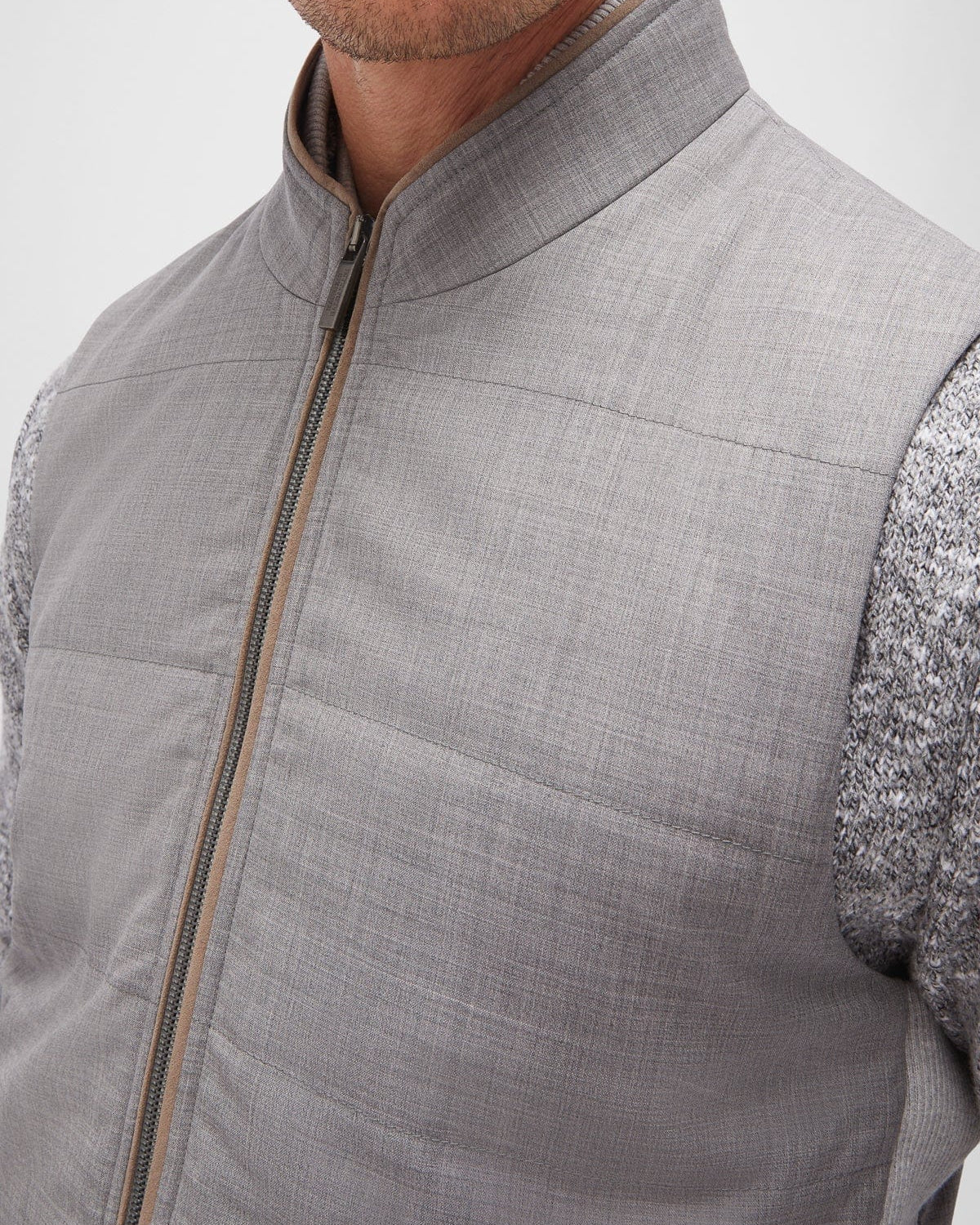 Maurizio Baldassari Outerwear Arena Travel Vest - Grey