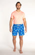 Michael's Swimwear Jellyfishes Navy Swim Trunks