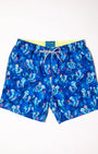 Michael's Swimwear Jellyfishes Navy Swim Trunks
