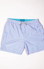 Michael's Swimwear Medallion Pink Swim Trunks
