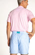 Michael's Swimwear Solid Linen Sky Swim Trunks