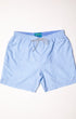 Michael's Swimwear Solid Linen Sky Swim Trunks