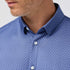 Mizzen & Main Camp Shirt Halyard Short Sleeve in Coastal Fjord Star