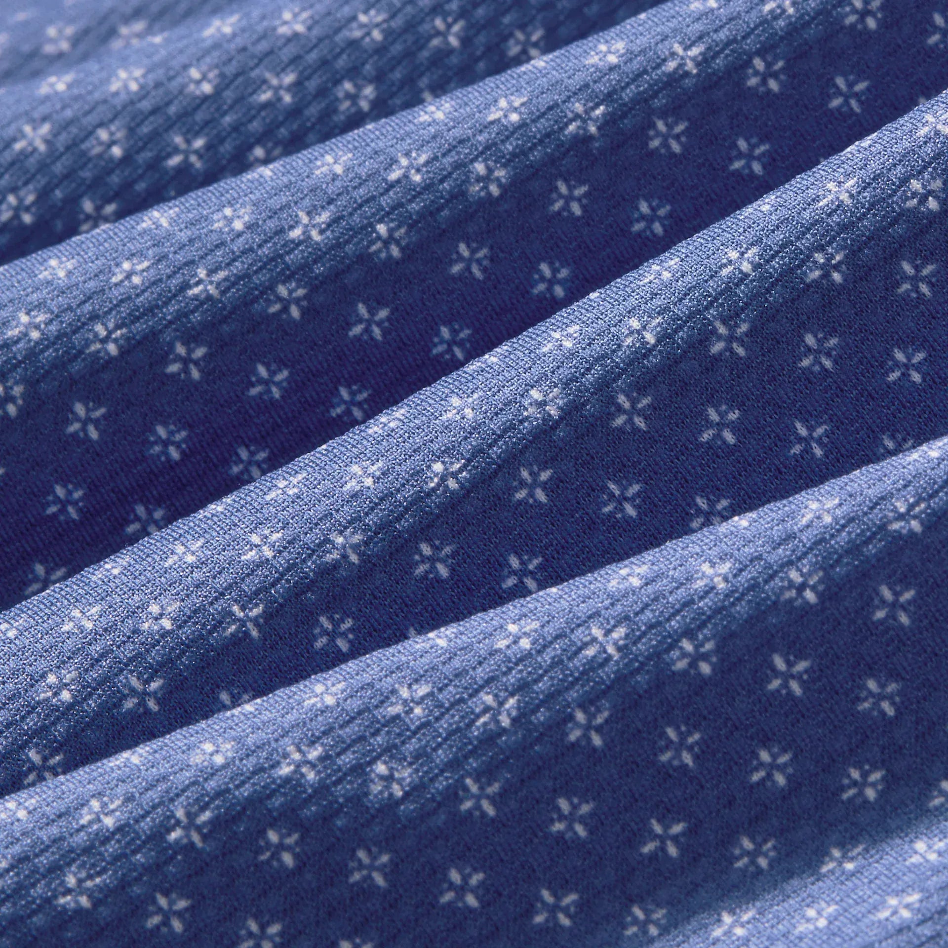 Mizzen & Main Camp Shirt Halyard Short Sleeve in Coastal Fjord Star