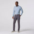 Mizzen & Main Dress Shirts Halyard Dress Shirt in Cloud Blue Peter Gingham