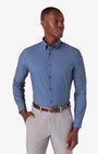 Mizzen & Main Dress Shirts Leeward Dress Shirt Coastal Fjord Dot