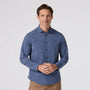 Mizzen & Main Sport Shirts COBALT DOUG PLAID / S Leeward No Tuck Dress Shirt