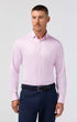 Mizzen & Main Sport Shirts Halyard Dress Shirt in Pink Salt Peter Gingham