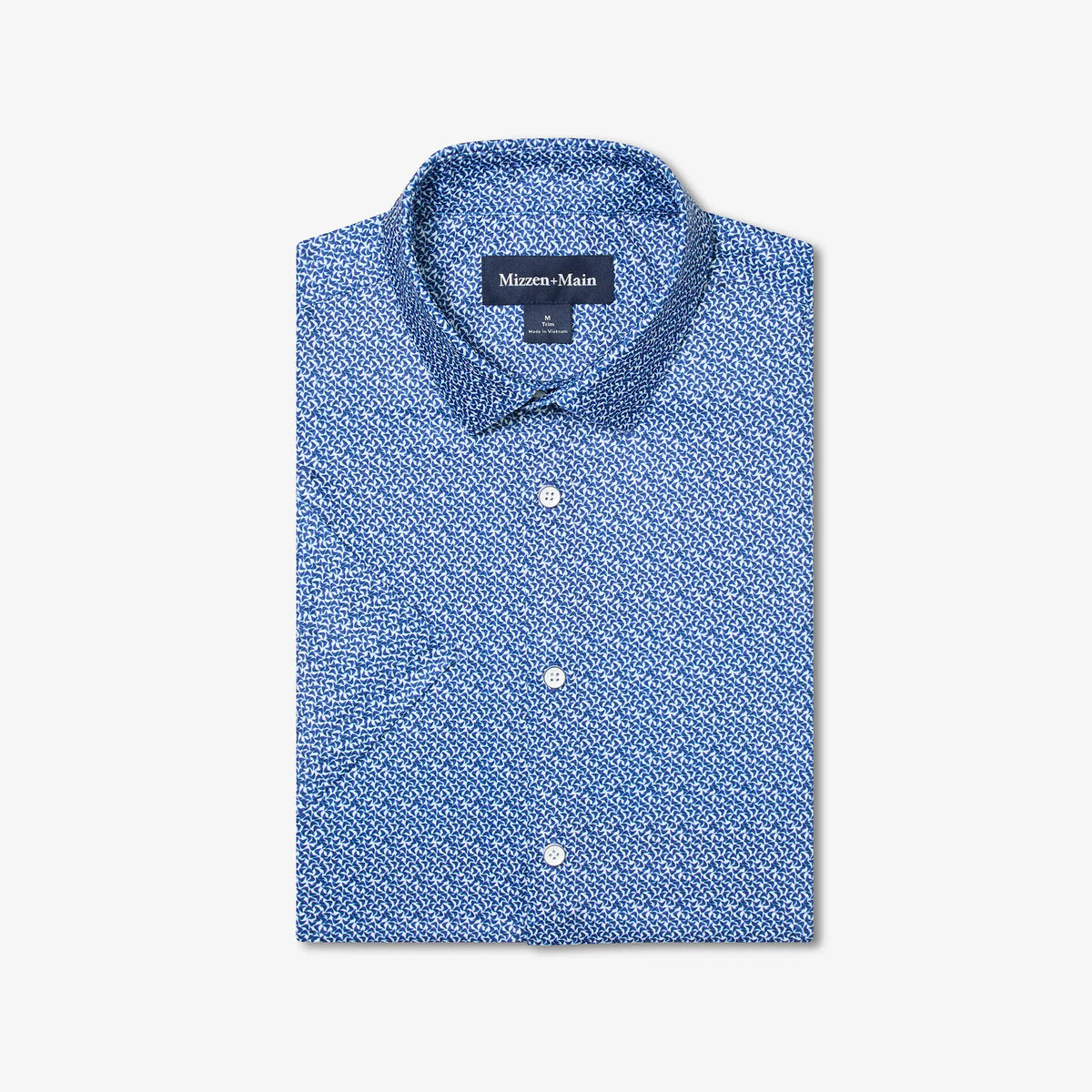Mizzen & Main Sport Shirts Halyard Short Sleeve