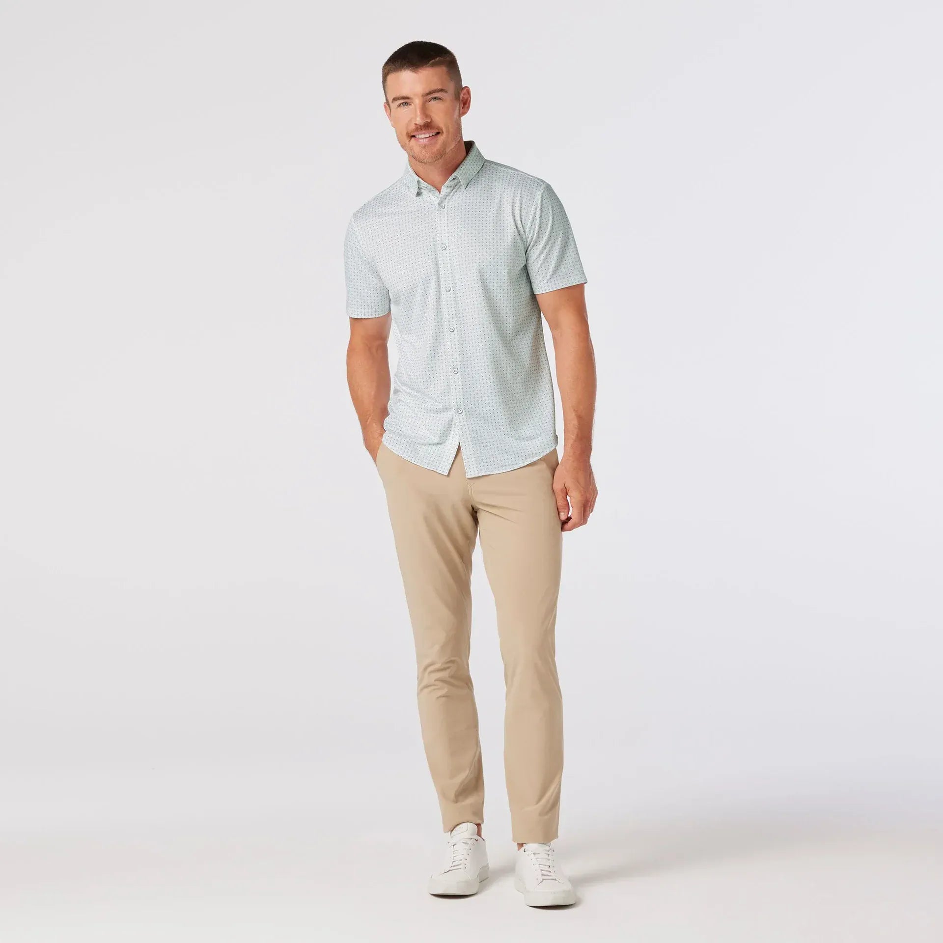 Mizzen & Main Sport Shirts Halyard Short Sleeve Shirt