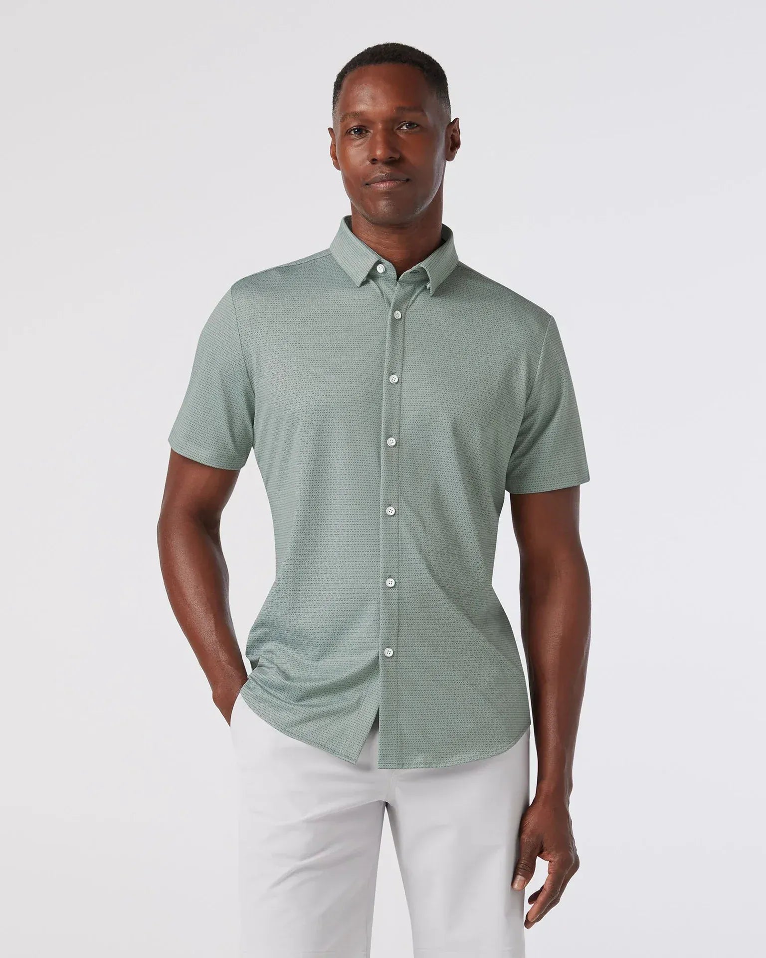 Mizzen & Main Sport Shirts Halyard Short Sleeve Shirt