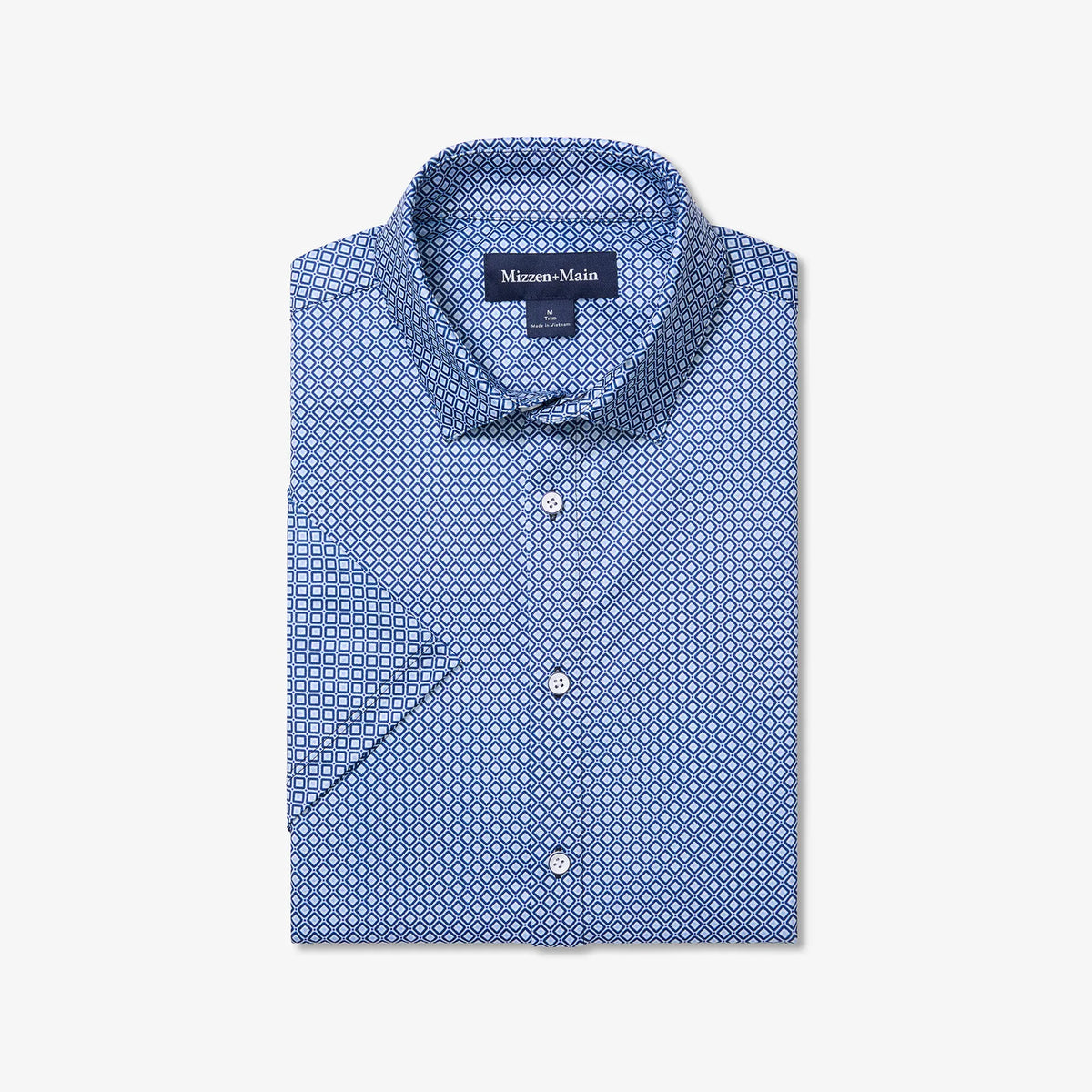 Mizzen & Main Sport Shirts Halyard Short Sleeve Shirt