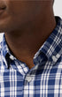 Mizzen & Main Sport Shirts Kennedy Shirt in Midnight Navy Beckett Plaid