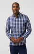 Mizzen & Main Sport Shirts Kennedy Shirt in Midnight Navy Beckett Plaid