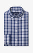Mizzen & Main Sport Shirts Kennedy Shirt in Midnight Navy Beckett Plaid