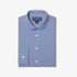 Mizzen & Main Sport Shirts Leeward Dress Shirt in Midnight Navy Crew Gingham