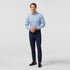 Mizzen & Main Sport Shirts Leeward Dress Shirt in Midnight Navy Sam Plaid