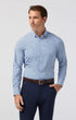 Mizzen & Main Sport Shirts Leeward Dress Shirt in Midnight Navy Sam Plaid