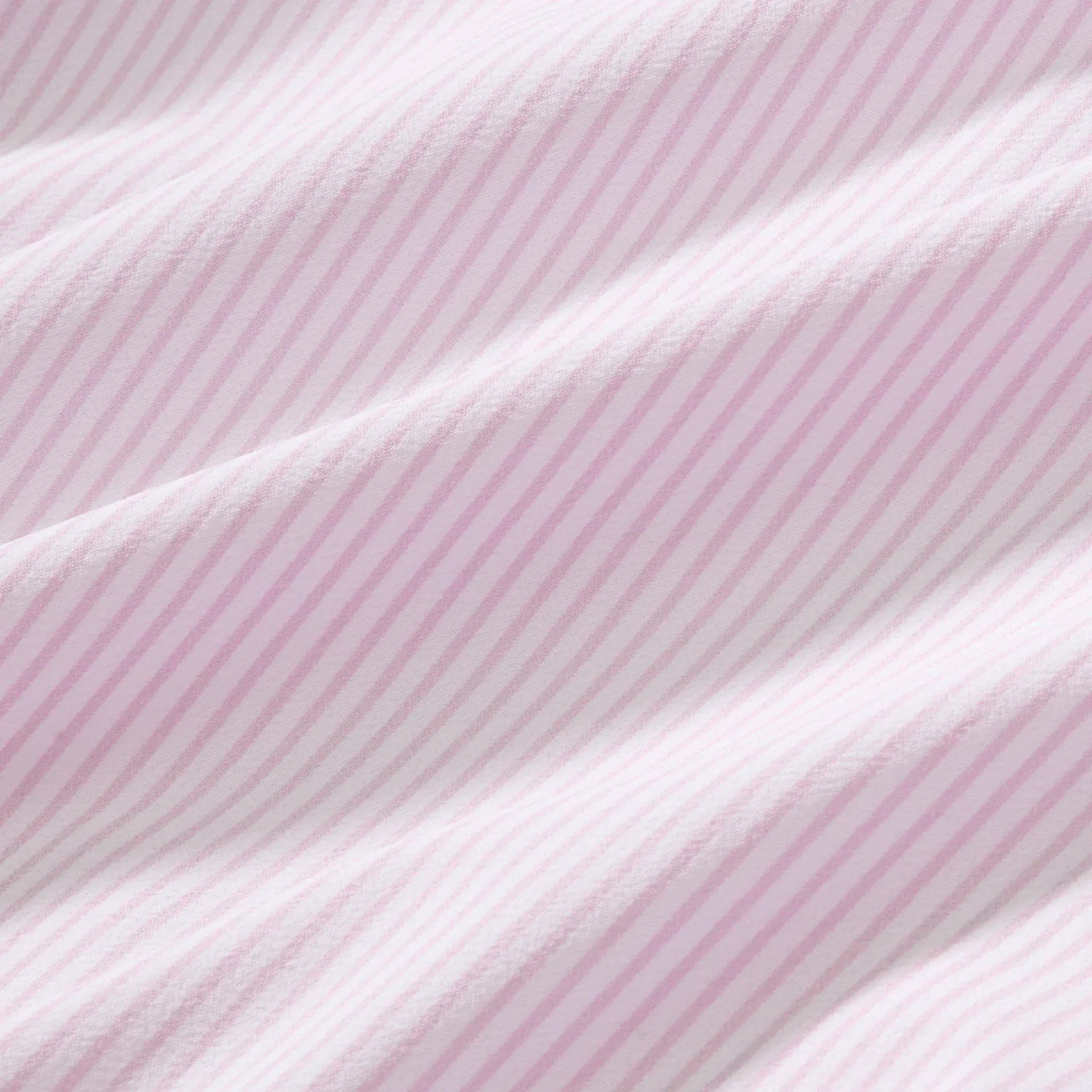 Mizzen & Main Sport Shirts Leeward Dress Shirt in Pink Salt Baker Stripe