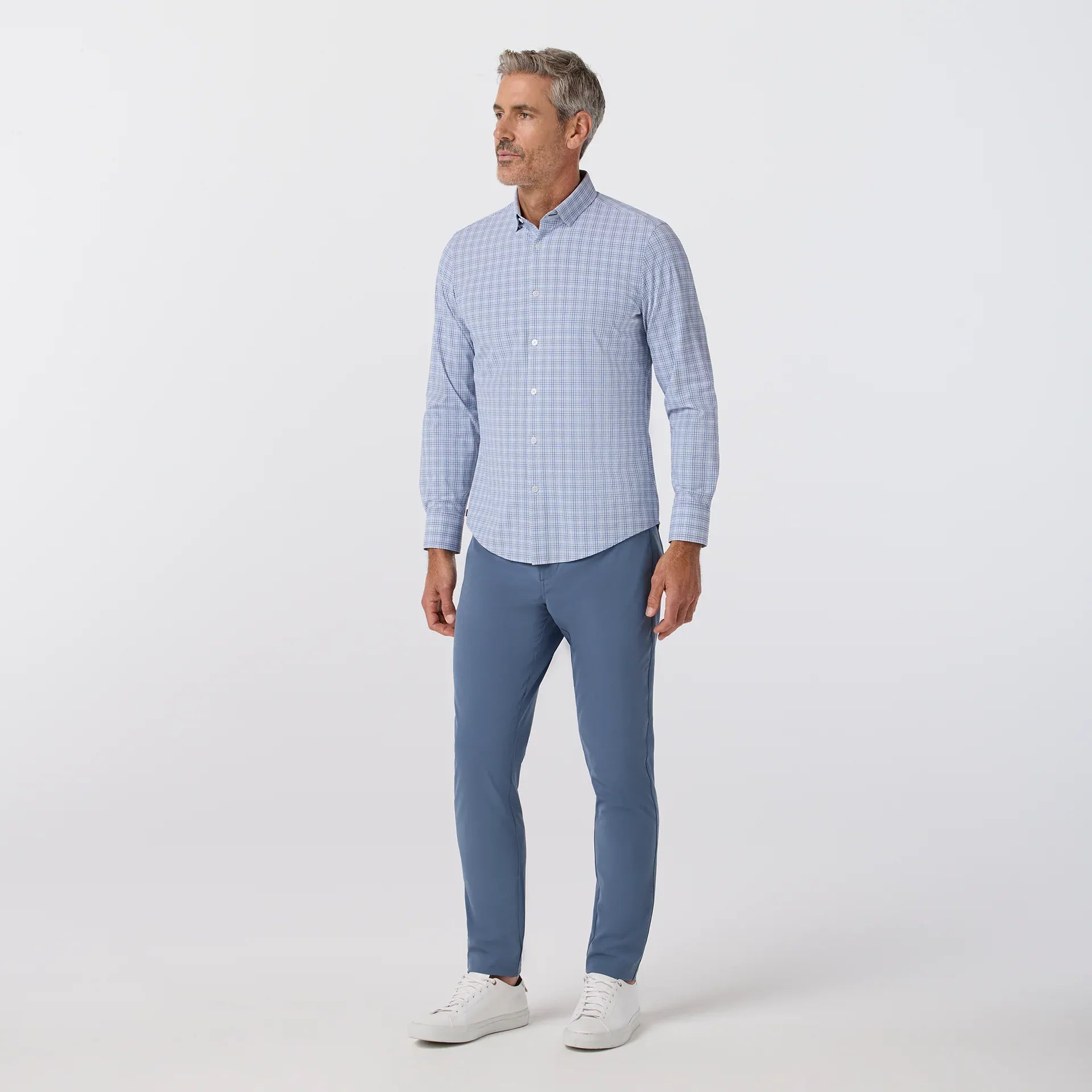 Mizzen & Main Sport Shirts Leeward No Tuck Dress Shirt