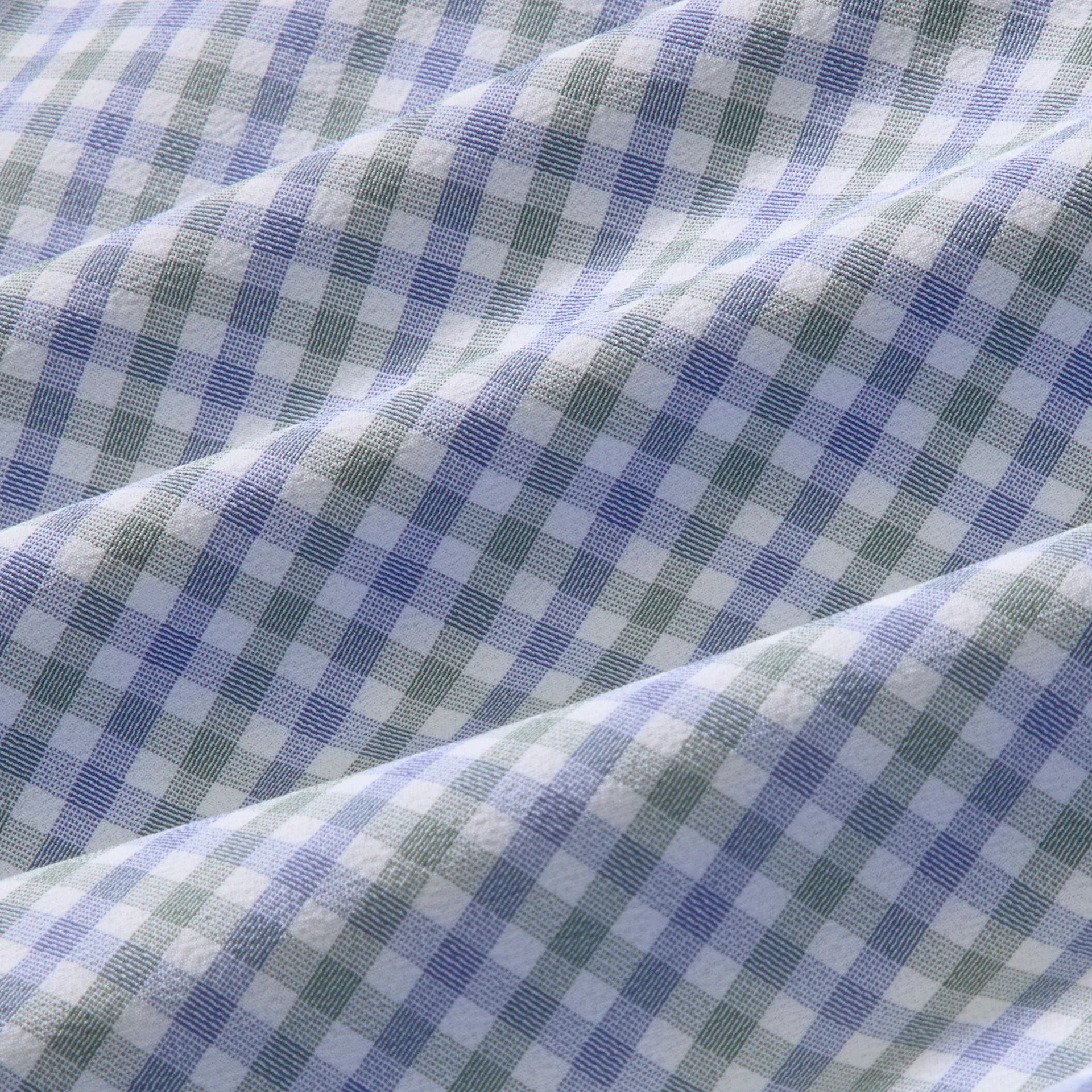 Mizzen & Main Sport Shirts Leeward No Tuck Dress Shirt in Olive Miles Plaid
