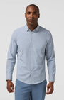 Mizzen & Main Sport Shirts Leeward No Tuck Dress Shirt in Olive Miles Plaid