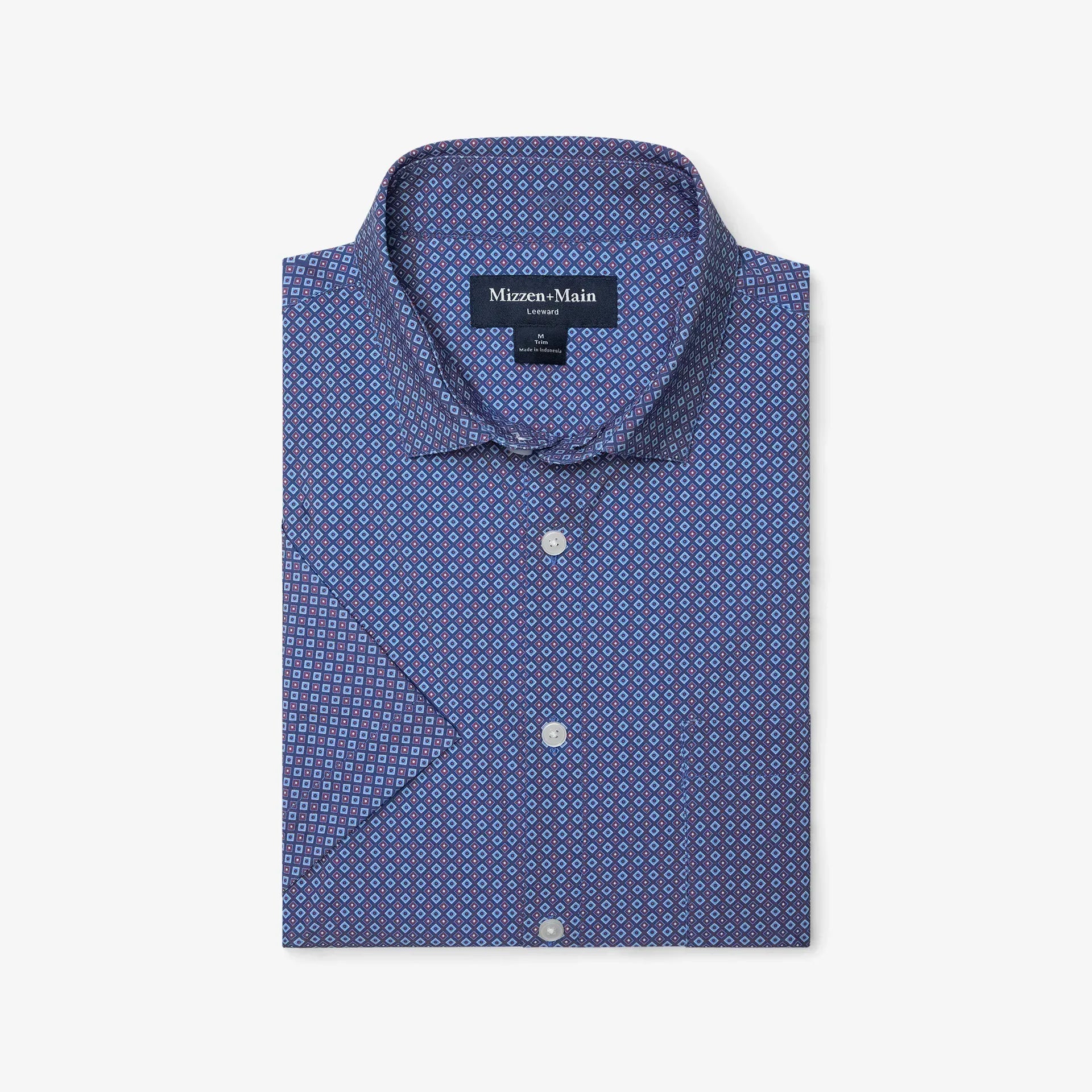 Mizzen & Main Sport Shirts Leeward Short Sleeve