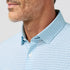 Mizzen & Main Sport Shirts Leeward Short Sleeve in Skyline Blue Multi Diamond