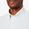 Mizzen & Main Sport Shirts Monaco Dress Shirt- Cyan Triangle Geo