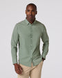 Mizzen & Main Sport Shirts OLIVE PRESSED DIAMOND / S Leeward No Tuck Dress Shirt