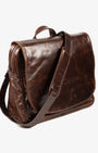 Moore & Giles Inc. Luggage BROMPTON BROWN Wynn Mail Bag