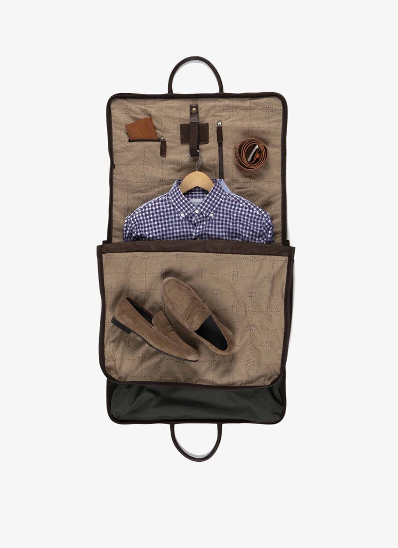 Moore & Giles Inc. Luggage OLIVE Gravely Garment Bag