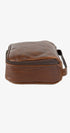 Moore & Giles Inc. Luggage TITAN MILLED BROWN Donald Leather Wash Kit