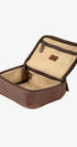 Moore & Giles Inc. Luggage TITAN MILLED BROWN Donald Leather Wash Kit