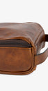 Moore & Giles Inc. Luggage TITAN MILLED HONEY Donald Leather Wash Kit