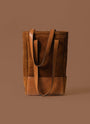 Moore & Giles Inc. Luggage Top Grain & Suede American Bison Limited Collection Bison Bottle Tote