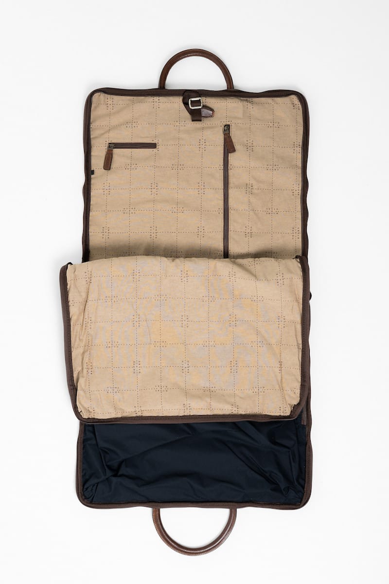 Moore & Giles Inc. Luggage VENTILE NAVY Gravely Garment Bag in Navy
