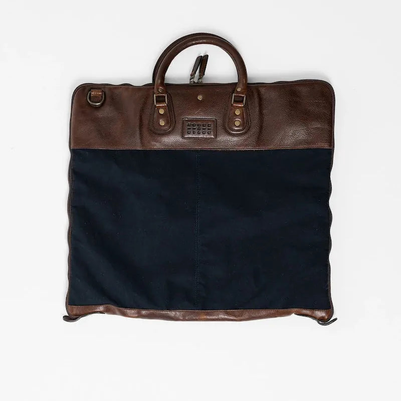 Moore & Giles Inc. Luggage VENTILE NAVY Gravely Garment Bag in Navy