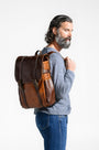 Moore & Giles Luggage Crews Backpack- Titan Milled Honey