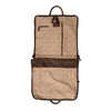 Moore & Giles Luggage Gravely Garment Bag-  Ventile Olive & Titan Milled Brown