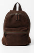 Moore & Giles Luggage Reclaimed Backpack - Griffin Chocolate Suede
