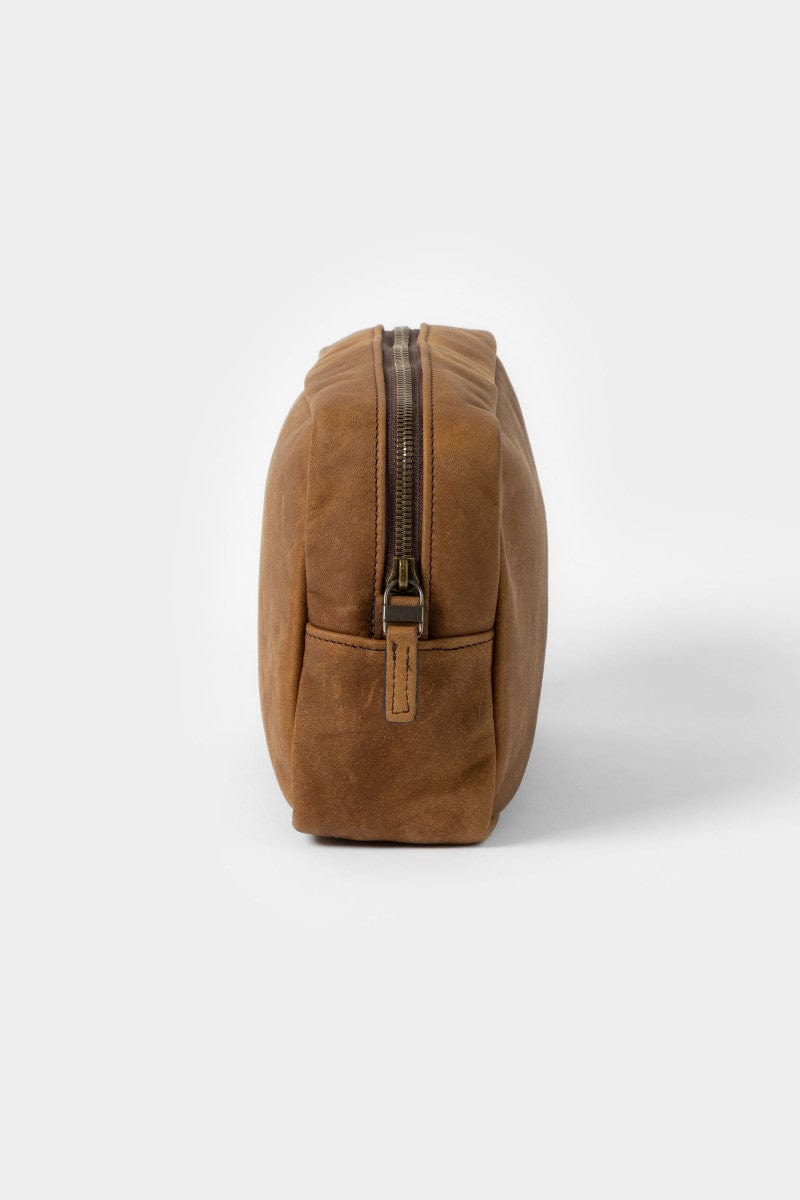 Moore & Giles Luggage Reclaimed Wash Bag - Heirloom Oak