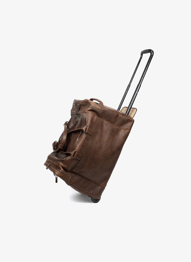 Moore & Giles Luggage Singleton Rolling Duffel - Baldwin Oak