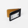 Moore & Giles Small Leather Goods Reclaimed Spring ID Wallet (Heirloom Black)