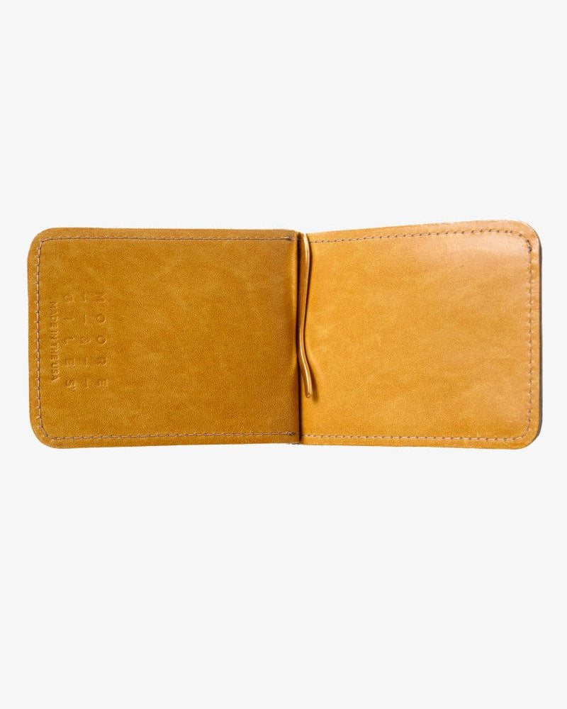 Moore & Giles Small Leather Goods Reclaimed Spring ID Wallet (Heirloom Oak)